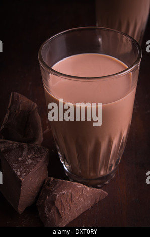 chocolate drink Stock Photo