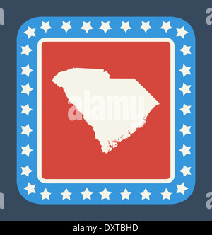 State flag of south Carolina Stock Photo - Alamy