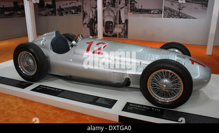 The Mercedes-Benz W 154 Racing Car at the Techno Classica in Essen Stock Photo