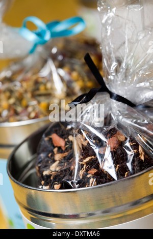 Dried spices and flowers Stock Photo