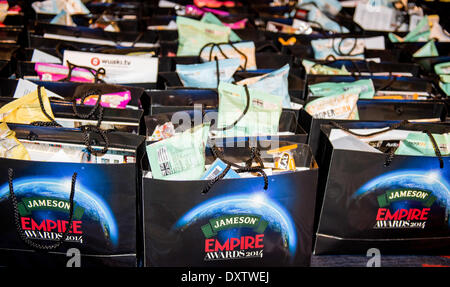 London, UK . 30th Mar, 2014. Atmosphere pictures at the Jameson Empire Film Awards at Grosvenor House on March 30, 2014 in London, England Date ; 30/03/2014 Credit:  jules annan/Alamy Live News Stock Photo