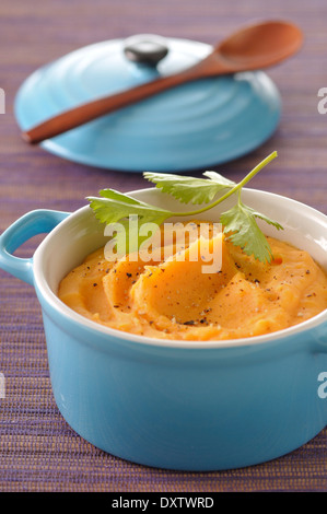 Sweet potato mash Stock Photo