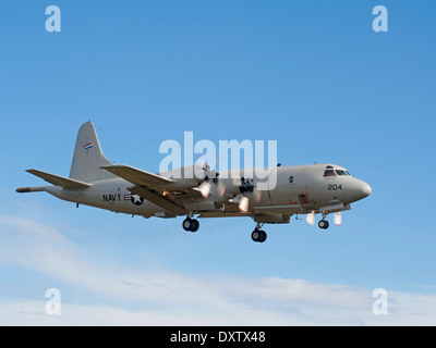 US Navy P-3C Orion Maritime Patrol Aircraft,   SCO 9027 Stock Photo