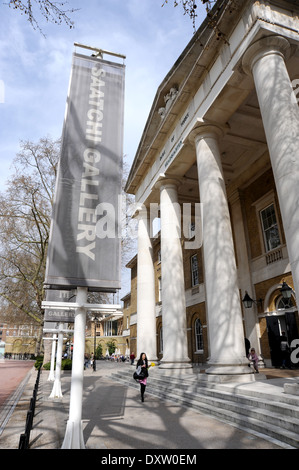 Saatchi Gallery at Duke of York's Headquarters Kings Road Chelsea London SW3 UK Stock Photo