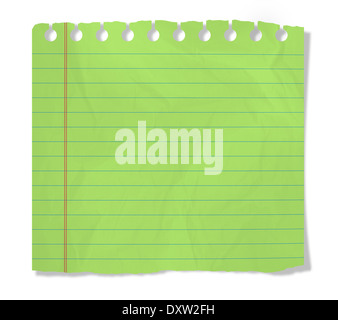 Small white piece of paper on pin board as a template Stock Photo - Alamy