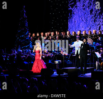 Mezzo Soprano Katherine Jenkins O2 Dublin Ireland Stock Photo