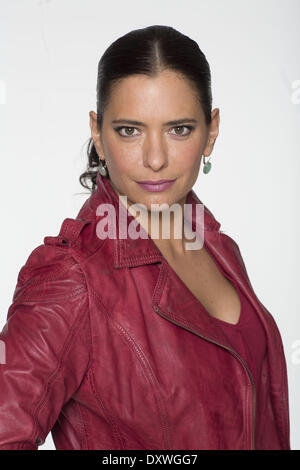Sandra Speichert promoting German ARD TV telenovela 'Rote Rosen' at Briese studios. Where: Hamburg Germany When: 22 Oct 2012 Stock Photo