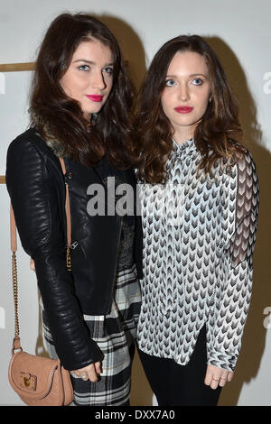 Eve Hewson Jordan Hewson Guests arrive at the Chernobyl Childrens Secret Art Campaign at the RHA Gallery Featuring: Eve Hewson,Jordan Hewson Where: Dublin Ireland When: 21 Nov 2012 Stock Photo