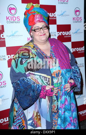 Camila Batmanghelidjh Coldplay attend a party to celebrate the launch of graffiti artist Paris' latest exhibition. Items on show were used onstage during the band's recent Mylo Xyloto tour and feature artwork created by the band. London UK- 28.11.12 Featu Stock Photo