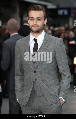 Douglas Booth arriving for the UK Premiere or Noah, at Odeon Leicester Square, London. 31/03/2014/picture alliance Stock Photo