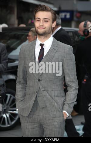 Douglas Booth arriving for the UK Premiere or Noah, at Odeon Leicester Square, London. 31/03/2014/picture alliance Stock Photo