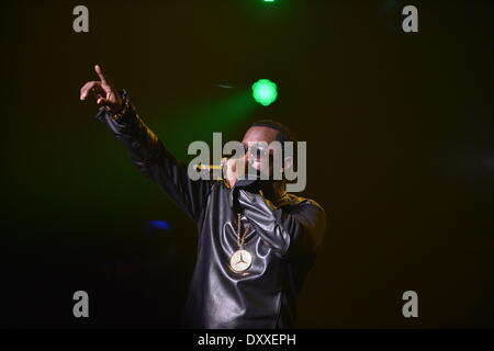 Sean P. Diddy Combs performs during Maybach Music Group (MMG) Tour at The Fillmore Miami Beach at The Jackie Gleason Theater Miami Beach Florida- 05.12.12 Featuring: Sean P. Diddy Combs Where: United States When: 05 Dec 2012 Stock Photo