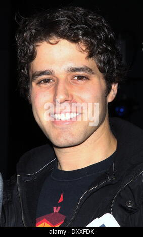 Josh Young in rehearsal for 'Amazing Grace: The Epic New Musical' held at Lincoln Center's Clark Studio Theater Featuring: Josh Young Where: New York City United States When: 07 Dec 2012 Stock Photo