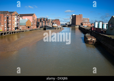 Arctic Corsair trawler vessel moored at the Museum Quarter on the river Hull East Yorkshire England UK United Kingdom GB Great Britain Stock Photo