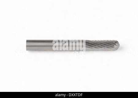 carbide bur tool for machining work Stock Photo