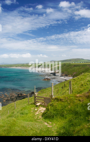 Traeth Penllech beach on north coast of Llŷn Peninsula Gwynedd North Wales UK Stock Photo