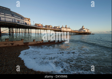 Eastbourne Pier on the south coast of East Sussex, England, UK. Stock Photo