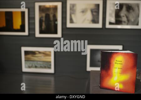 Exhibit of singer Lou Reed's photography at the Matadero Featuring: Atmosphere Where: Madrid Spain When: 16 Nov 2012 Stock Photo