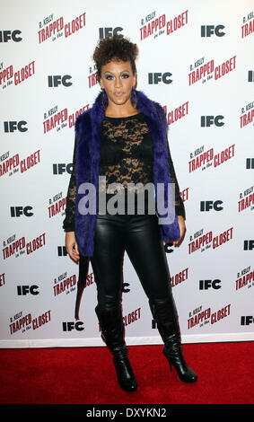 Special Private Screening for the All-New Chapters of 'TRAPPED IN THE CLOSET' With Creator and Star R. Kelly Hosted by IFC Featuring: Erika Ringor Where: New York City NY USA When: 19 Nov 2012 Stock Photo