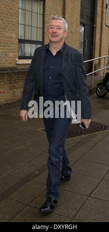 X Factor finalists and judges arrive at the rehearsal studios Featuring: Louis Walsh Where: London England When: 26 Nov 2012 Stock Photo