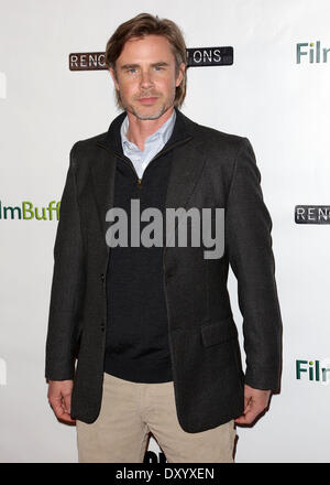 The Los Angeles premiere of 'Certainty' at Laemmle Music Hall - Arrivals Featuring: Sam Trammell Where: Los Angeles California USA When: 27 Nov 2012 Stock Photo