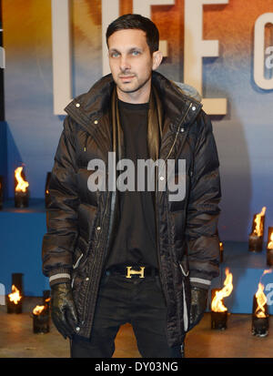 Life Of Pi' premiere at Leicester Square - Arrivals Featuring: Dynamo Where: London United Kingdom When: 03 Dec 2012 Stock Photo