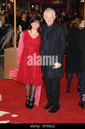 World Premiere of 'Les Miserables' held at the Odeon & Empire Leicester Square Featuring: Emma Freud and Richard Curtis Where: London England When: 05 Dec 2012 Stock Photo