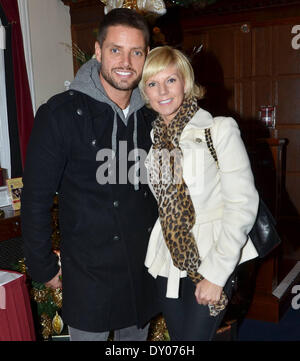 Opening night of the Gaiety Panto 'Cinderella 2012' Featuring: Keith Duffy Lisa Duffy Where: Dublin Ireland When: 05 Dec 2012 Stock Photo