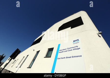 Exterior of Aberdeen Community Health and care Village in the city