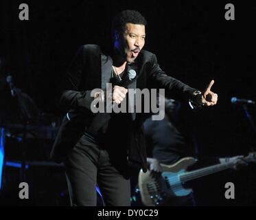 Lionel Richie performing live in concert at the O2 Arena Featuring: Lionel Richie Where: Dublin Ireland When: 10 Dec 2012 Stock Photo