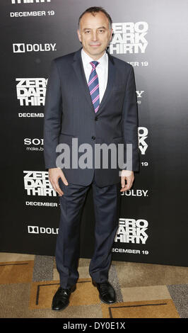 Los Angeles premiere of Columbia Pictures' 'Zero Dark Thirty' at Dolby Theatre - Arrivals Featuring: Guest Where: Hollywood California USA When: 10 Dec 2012 Stock Photo