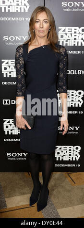 Los Angeles premiere of Columbia Pictures' 'Zero Dark Thirty' at Dolby Theatre - Arrivals Featuring: Kathryn Bigelow Where: Hollywood California USA When: 10 Dec 2012 Stock Photo