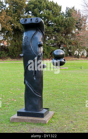 Sculptures by Joan Miro at The Yorkshire Sculpture Park West Bretton Wakefield England United Kingdom UK Stock Photo