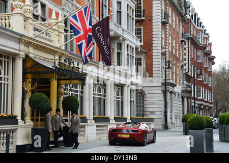 The Connaught Hotel, Mayfair, London,UK Stock Photo