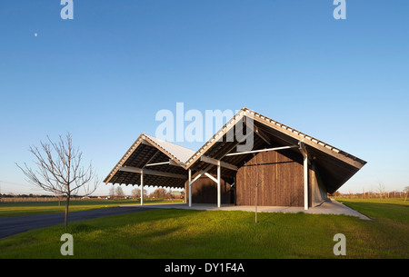 Parrish Art Museum, Water Mill, United States. Architect: Herzog & de Meuron, 2012. Stock Photo