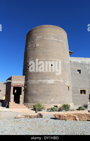 Pueblo, Poeh Center and Museum, Pojoaque Pueblo, Native Indian Pueblo, Santa Fe, New Mexico, USA Stock Photo