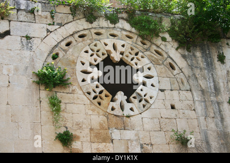 Window of Church of St Peter in Antakya,Turkey Stock Photo