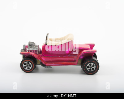 Pink Hot Heap, Hot Wheels die-cast toy cars by Mattel 1968 with Spectraflame paintwork Stock Photo