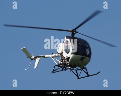 PH-DIB Schweizer 269C-300C at Hilversum Airport (ICAO EHHV), photo1 Stock Photo