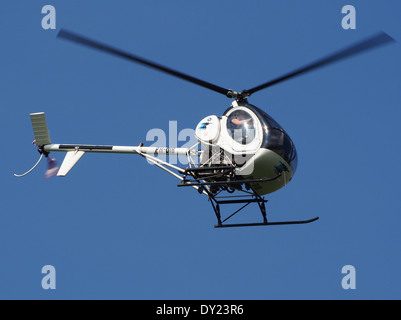 PH-DIB Schweizer 269C-300C at Hilversum Airport (ICAO EHHV), photo2 Stock Photo