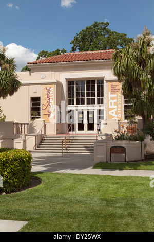 The DeSaisset Art Gallery located at Santa Clara University Stock Photo