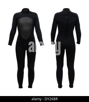 5mm neoprene suit woman ladies Stock Photo