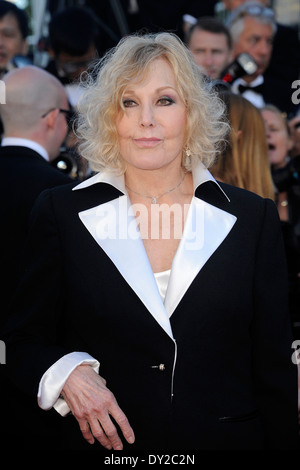 66th edition of the Cannes Film Festival: Kim Novak on the red carpet steps on 2013/05/25 Stock Photo