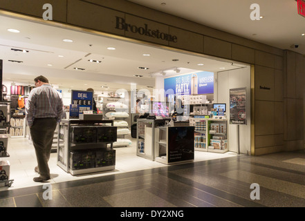 The Brookstone store in Rockefeller Center in New York Stock Photo