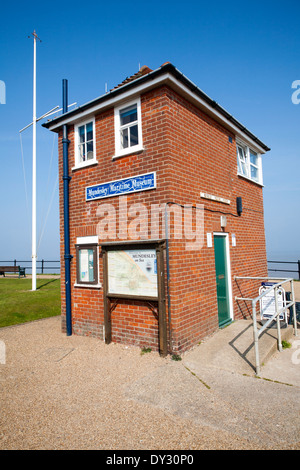 Maritime Museum and Coast Watch building, Mundesley, Norfolk, England Stock Photo