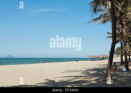 Hoi An, Vietnam. ,Cua Dai Beach, located about 4km north-east of Hoi An Town Stock Photo