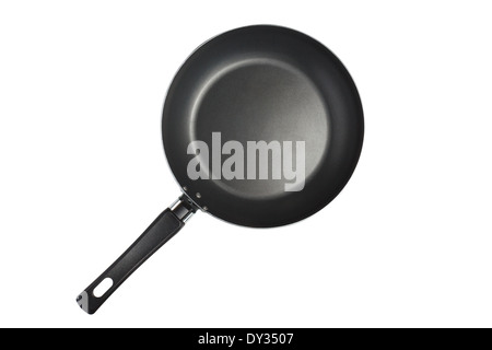 Frying pan isolated on white with clipping path Stock Photo