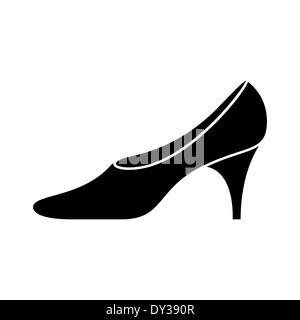 Women's shoe isolated on white background Stock Photo
