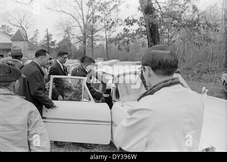 Dahmer, funeral, January 1966 Stock Photo