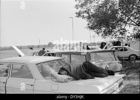 Tatum Salt Dome, Lamar County (Mississippi), nuclear test, October 22, 1964. Stock Photo